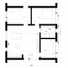 Modularna kuća, 4-sobni - raspored