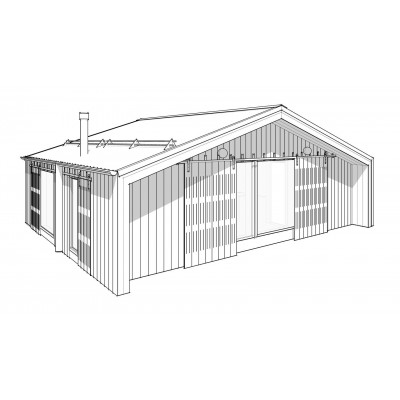 Modularna hiša 2-sobno