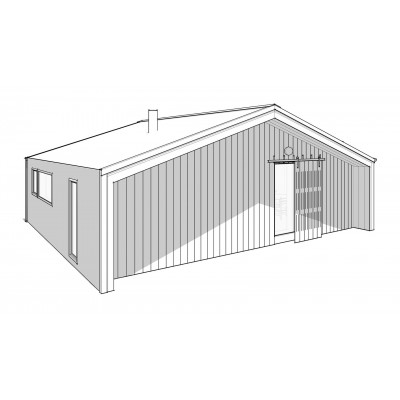 Modularna hiša 2-sobno