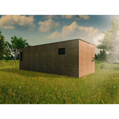 One-room modular house