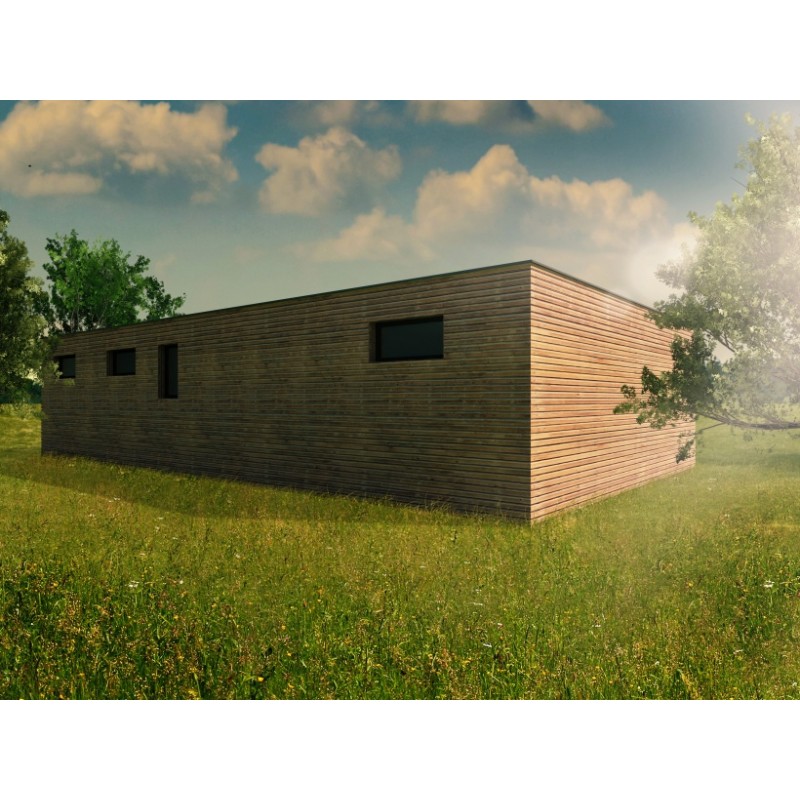 Trosobna modularna kuća Trosobna modularna kuća