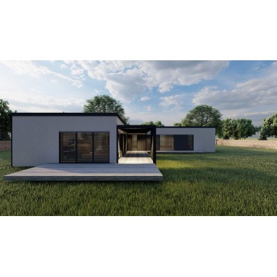 Modularna hiša, 5-sobno