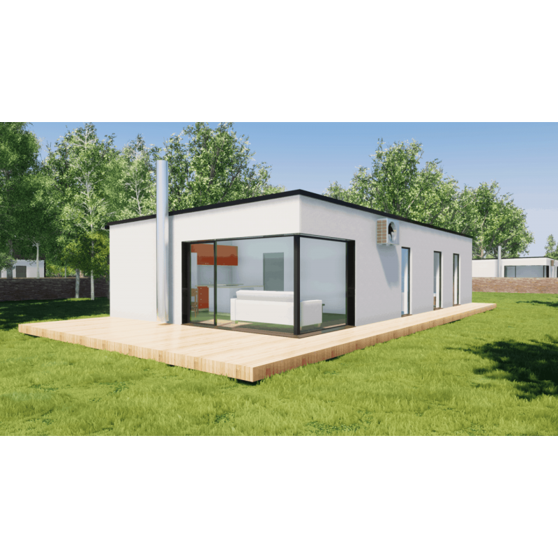 Modularno hišo, 3-sobno Modularno hišo, 3-sobno