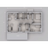 Modular house 4-room