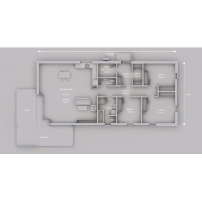 Modularna kuća, 4-sobni