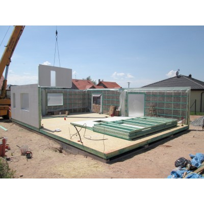 Modularno hišo, 3-sobno