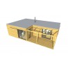 Modularno hišo, 3-sobno