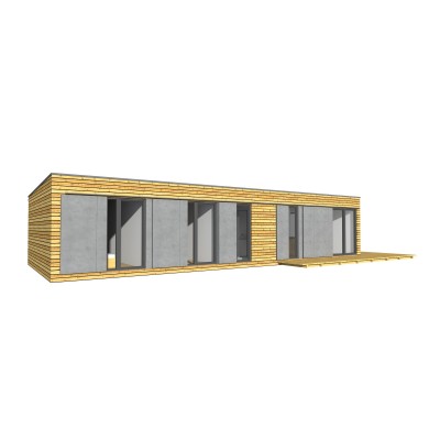 Modular house 3-room