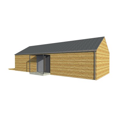 Modularno hišo, 4-sobno