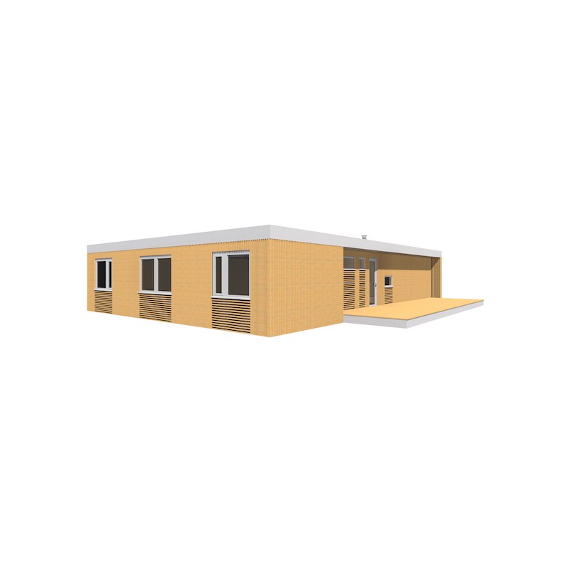 Modularna kuća, 4-sobni Modularna kuća, 4-sobni