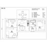 Modular house 4-room - floor plan