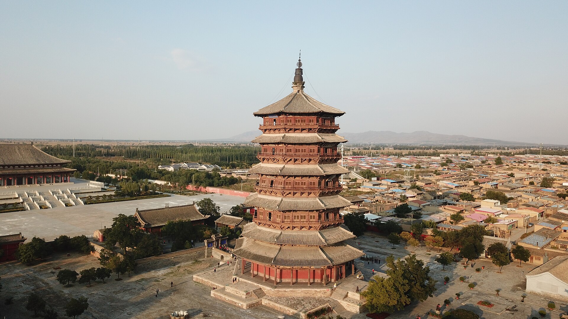 Pagoda chrámu Fogong, Yingxian, Šan-si