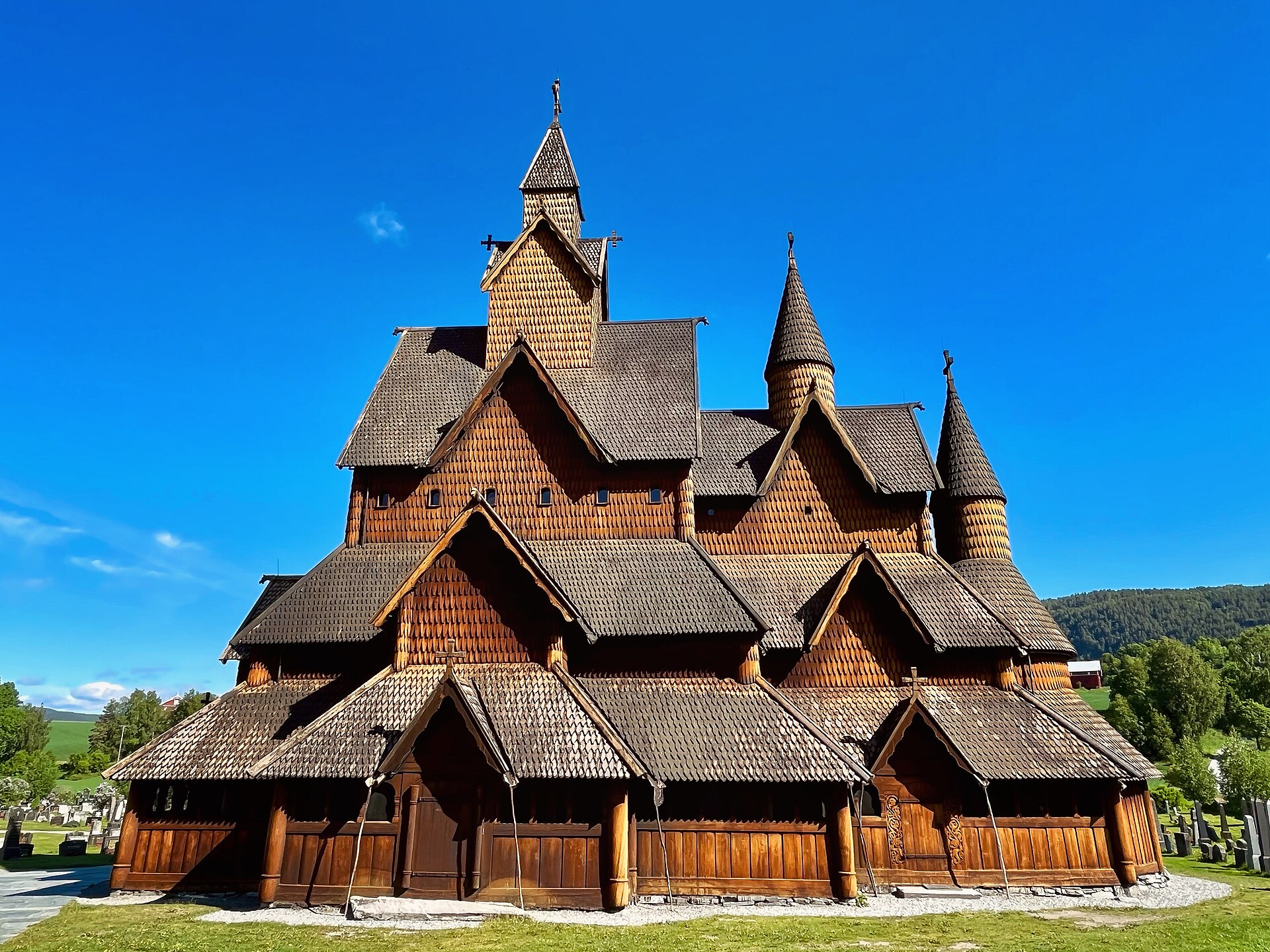 Heddal, sloupový kostel, Notodden