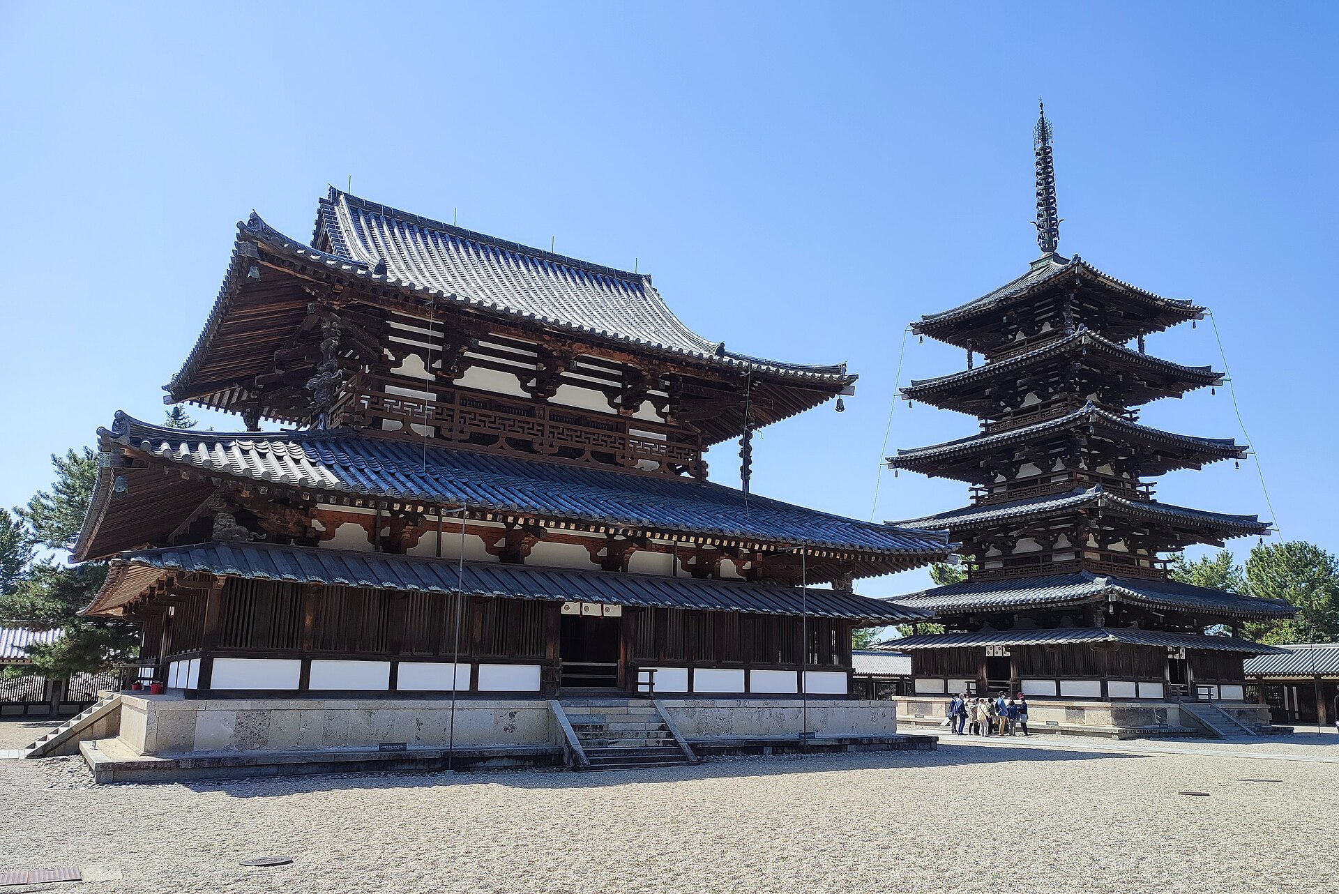 Hōryū-ji, Ikaruga, Nara