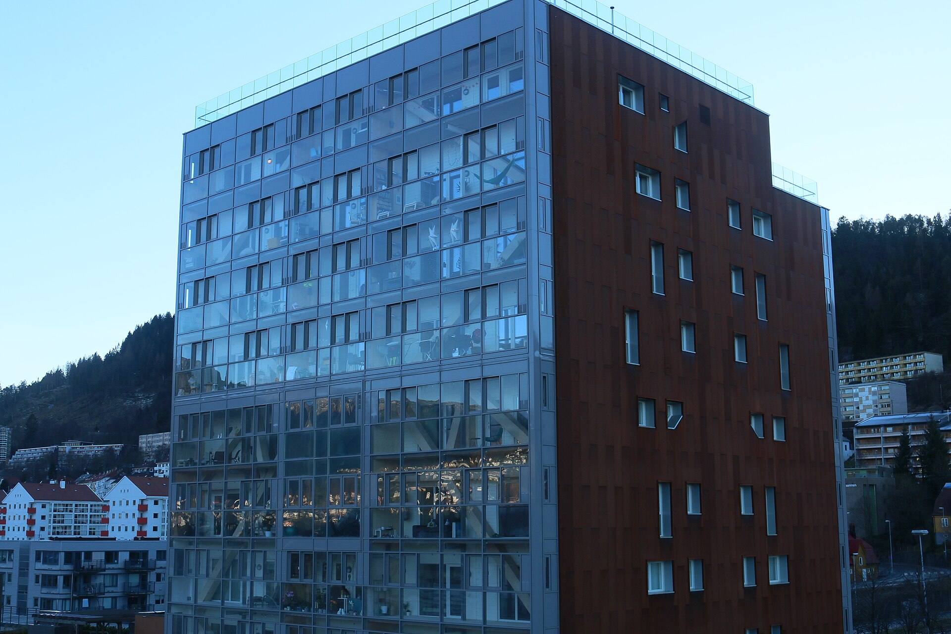 Treet, Bergen