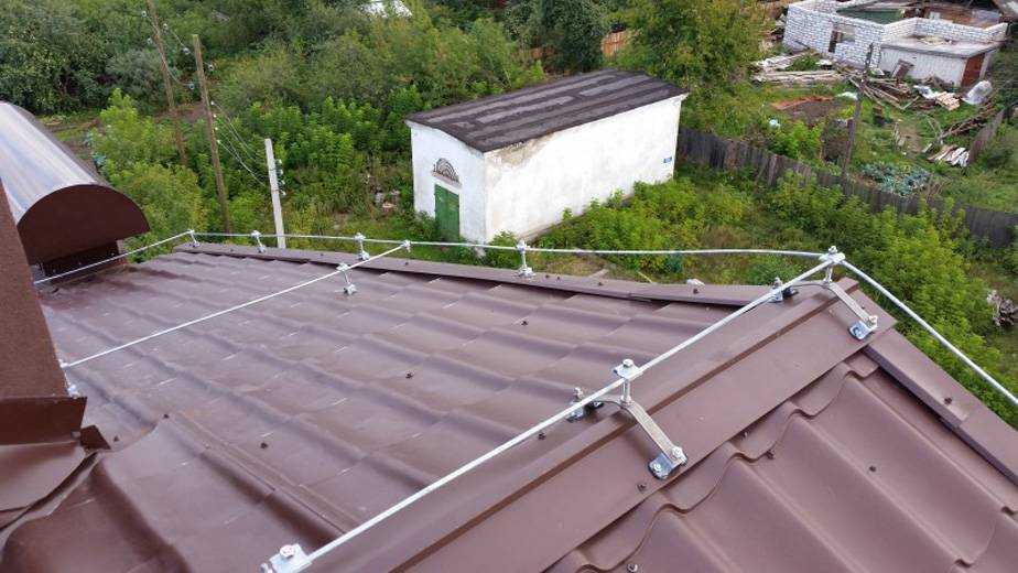 Montáž hromosvodu Třebíč — Vysočina.