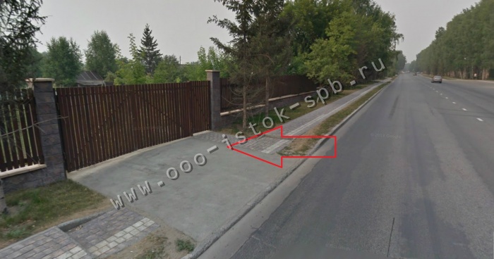 Sjezd na komunikaci Třebíč — Vysočina.