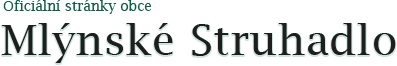 Erb — Mlýnské Struhadlo
