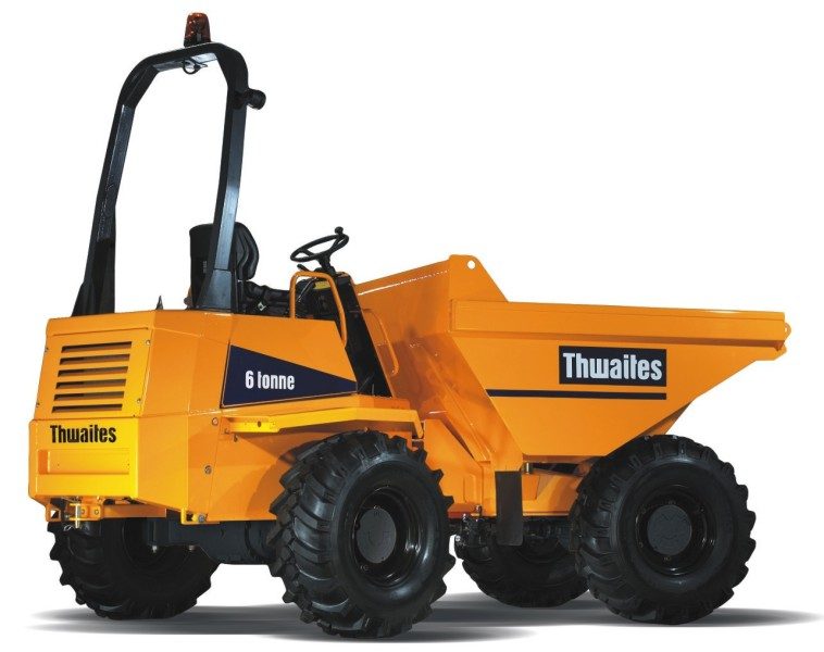 Pronájem stavebního stroje Dumper Dumper 6 tun, Olomouc.