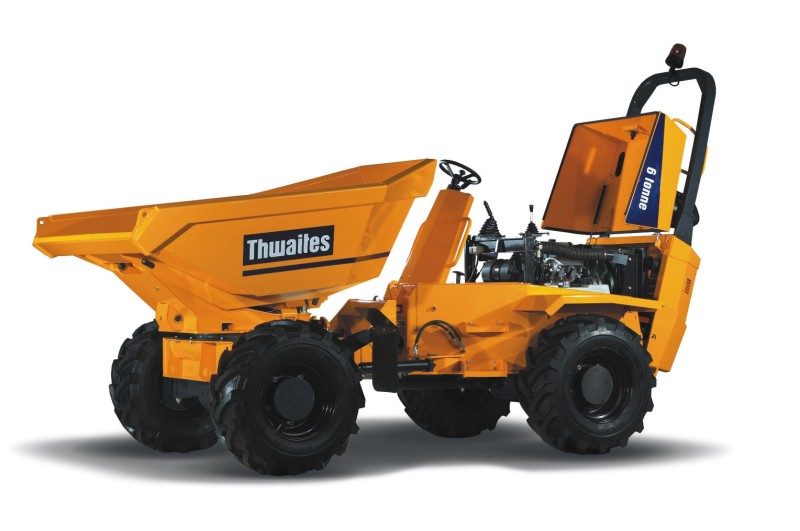 Pronájem stavebního stroje Dumper Dumper 6 tun, Olomouc.