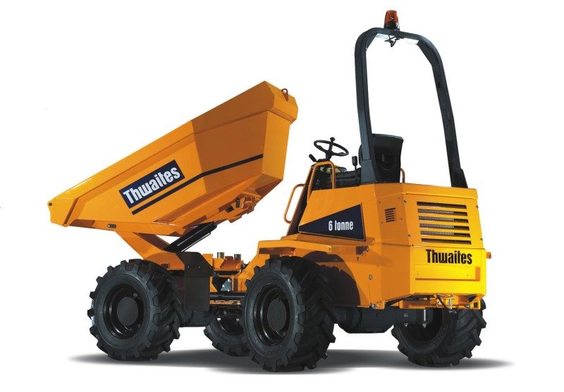 Pronájem stavebního stroje Dumper Dumper 6 tun, Olomouc.