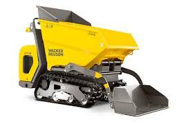 Pronájem stavebního stroje Dumper Pásový dempr Wacker Neuson, Liberec.