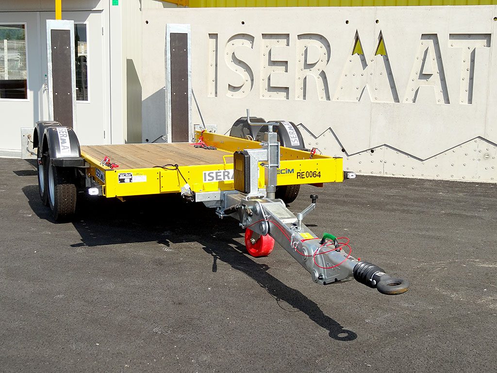 Pronájem stavebního stroje Dumper Přívěs, Česko.