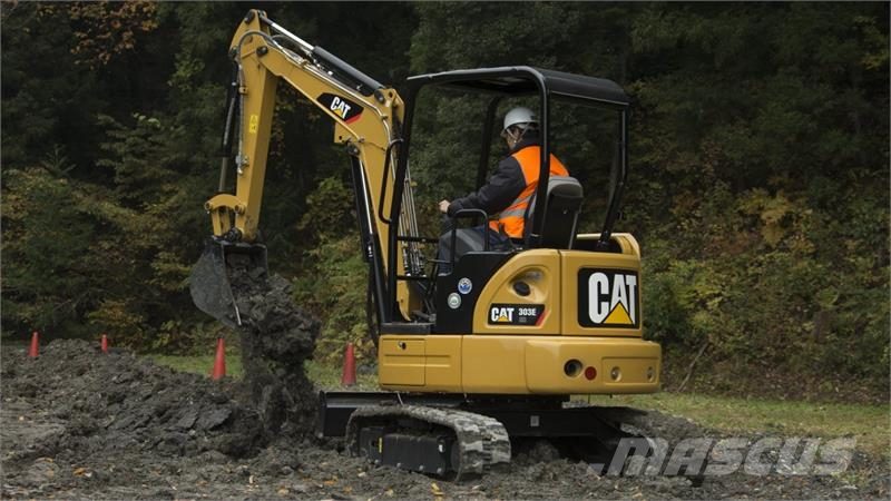 Prodej stavebního stroje Minibagr CAT 303E CR 2019, Modletice.