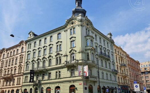 Pronájem Komerční Kanceláře Praha náměstí I. P. Pavlova 60 m²