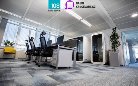 Pronájem Komerční Kanceláře Praha Evropská 525 m²