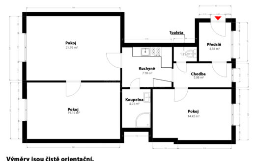 Prodej Byty 2+1 Praha Na Rokytce 79 m²