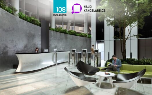 Pronájem Komerční Kanceláře Praha Plzeňská 387 m²