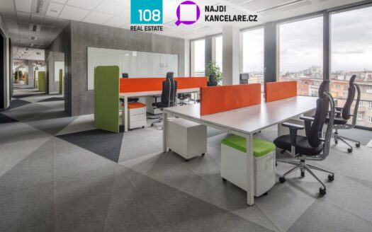 Pronájem Komerční Kanceláře Praha Pikrtova 552 m²