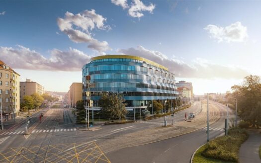 Pronájem Komerční Kanceláře Praha Českomoravská 746 m²