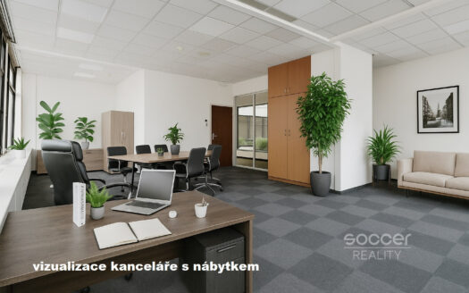 Pronájem Komerční Kanceláře Praha Sokolovská 66 m²