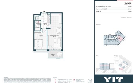 Prodej Byty 2+kk Praha Wassermannova 45 m²