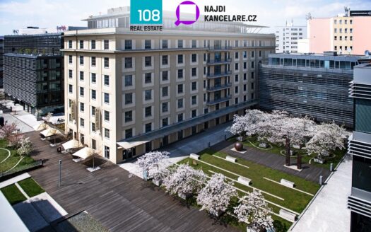Pronájem Komerční Kanceláře Praha Jankovcova 603 m²