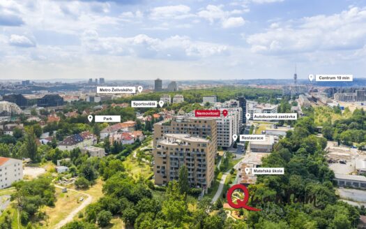 Prodej bytu 4+kk, 108 m² – Praha, Strašnice, ulice Zvěřinova