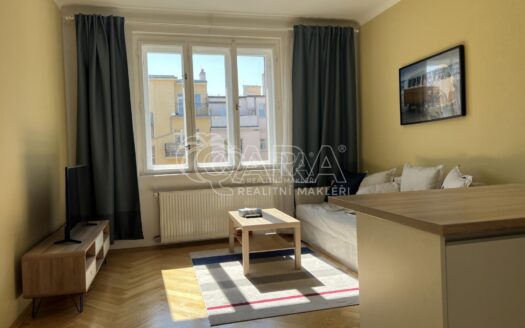 Pronájem bytu 2+kk, 48 m² – Praha, Žižkov, ulice Sudoměřská