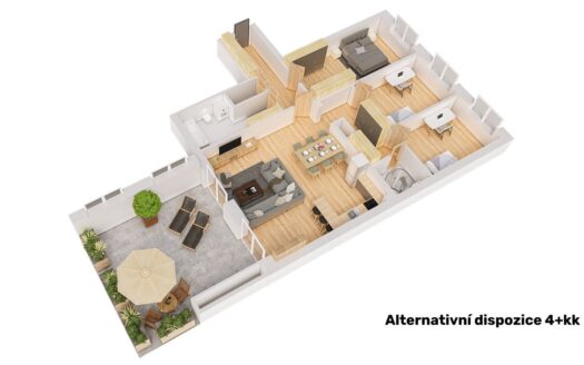 Prodej bytu 5+kk, 119 m² – Praha, Hostavice, ulice Českobrodská