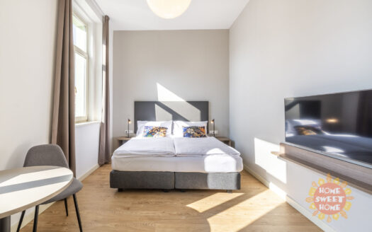 Pronájem bytu 1+kk, 24 m² – Praha, Nové Město, ulice Opletalova