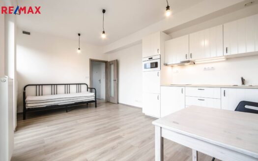 Pronájem bytu 1+kk, 32 m² – Praha, Vršovice, ulice Novgorodská