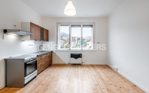 Pronájem bytu 1+kk, 28 m² – Praha, Braník, ulice Ke Krči