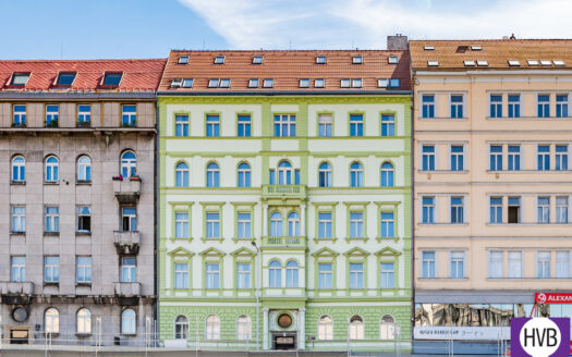 Prodej bytu 1+kk, 19 m² – Praha, Vinohrady, ulice Vinohrady