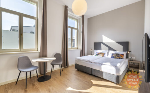 Pronájem bytu 1+kk, 24 m² – Praha, Nové Město, ulice Opletalova
