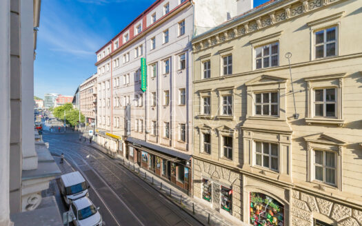Prodej bytu 1+1, 40 m² – Praha, Smíchov, ulice Lidická