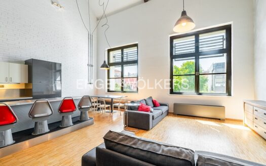 Pronájem bytu 3+kk, 146 m² – Praha, Holešovice, ulice Na Maninách