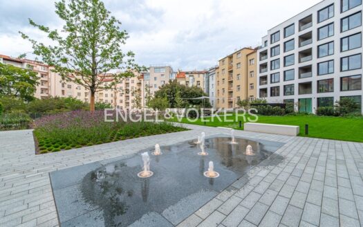 Pronájem bytu 1+kk, 36 m² – Praha, Bubeneč, ulice Vítězné náměstí