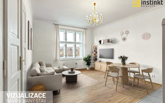 Pronájem bytu 3+kk, 88 m² – Praha, Dejvice, ulice Václavkova
