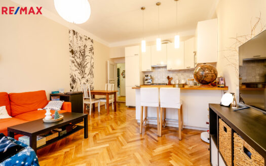 Prodej bytu 2+kk, 57 m² – Praha, Žižkov, ulice Hájkova